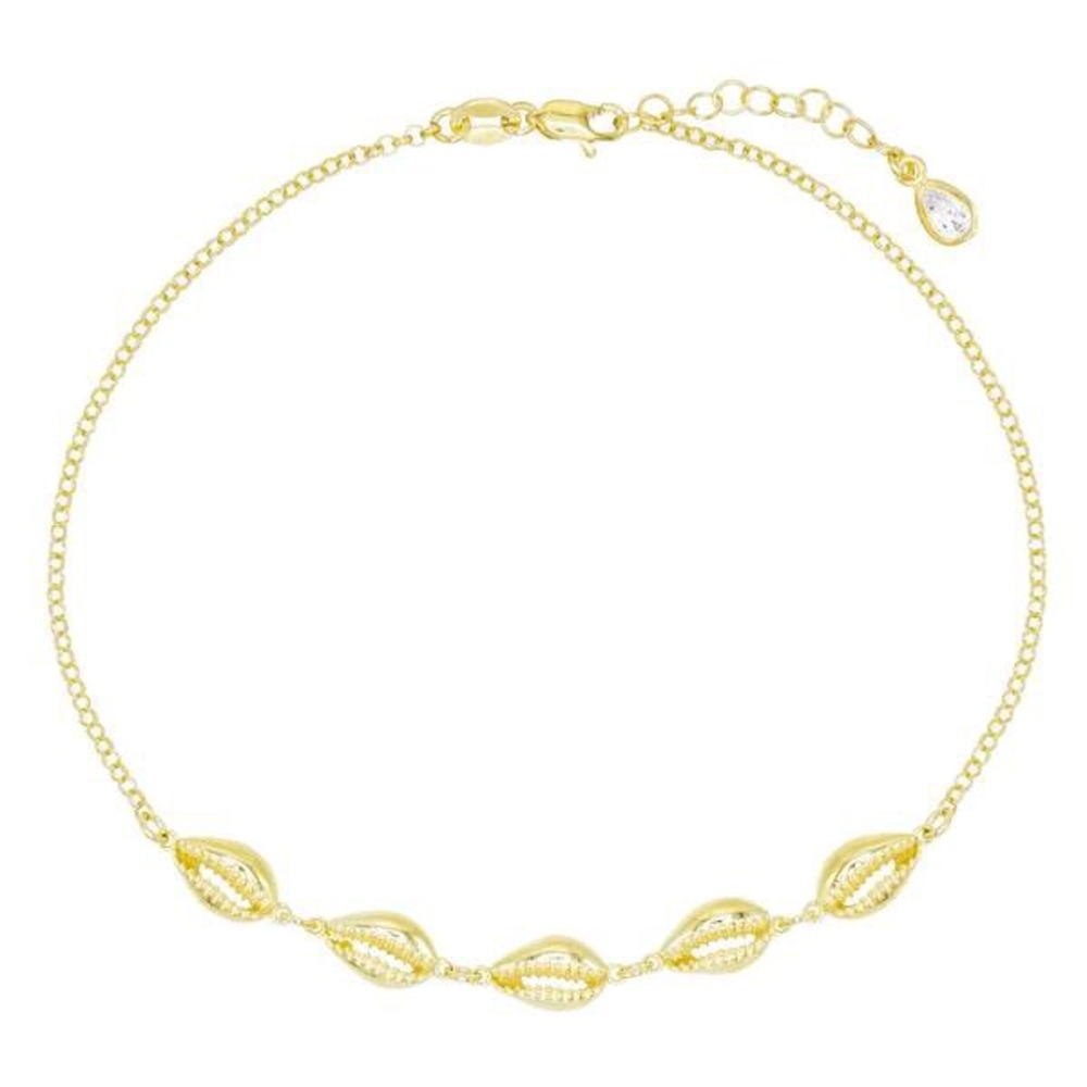 Adina Shell Gold Anklet